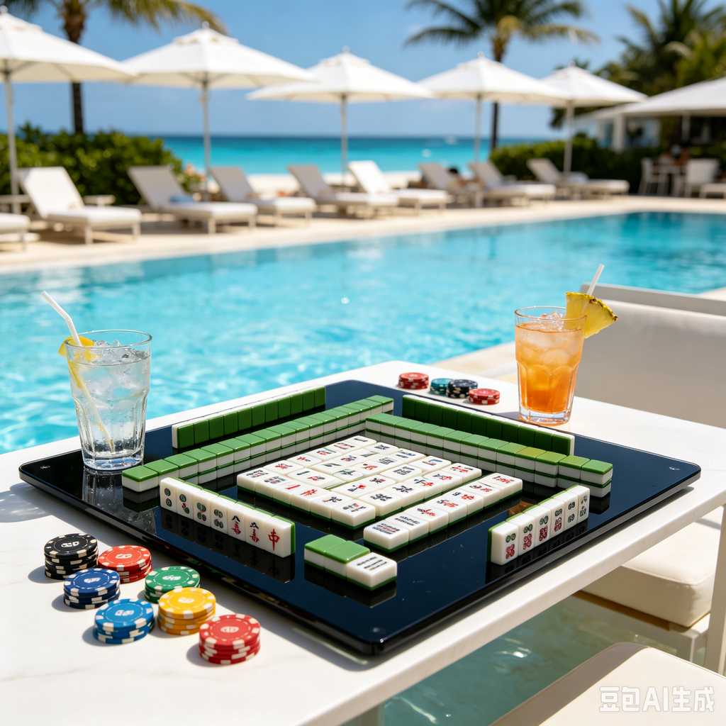 luggage portable mahjong tiles