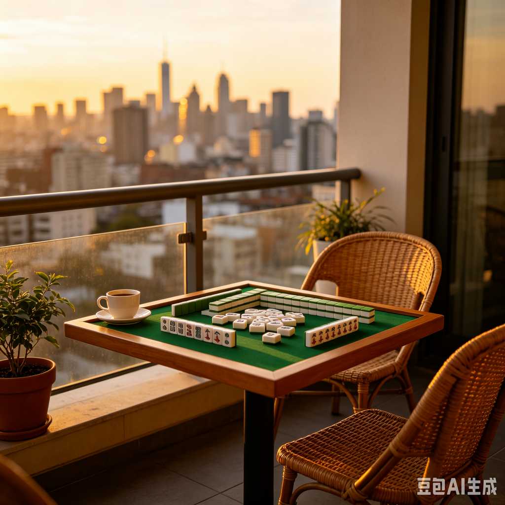 resort leisure mahjong set