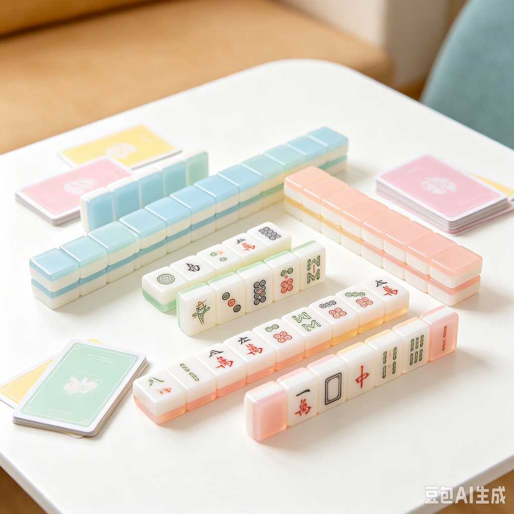 fade resistant print mahjong tiles